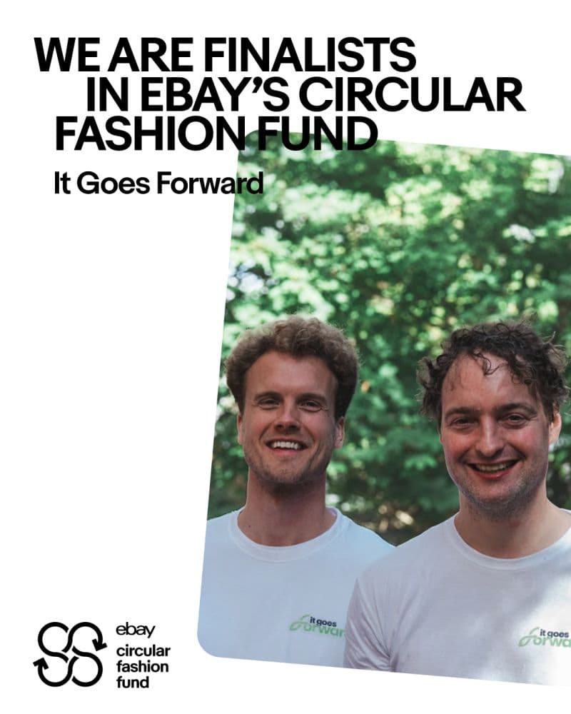 Aankondiging finalist eBay Circular Fashion Fund 2026