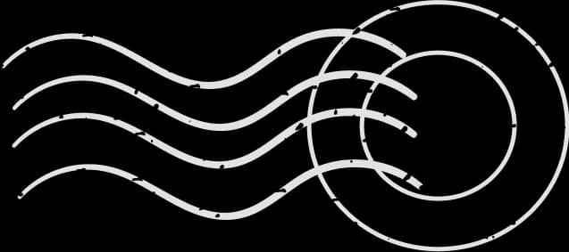 Decorative background shape