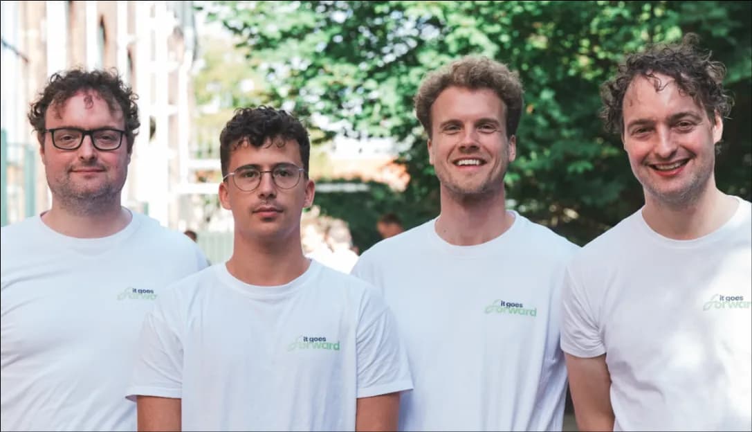 The It Goes Forward team in Rotterdam